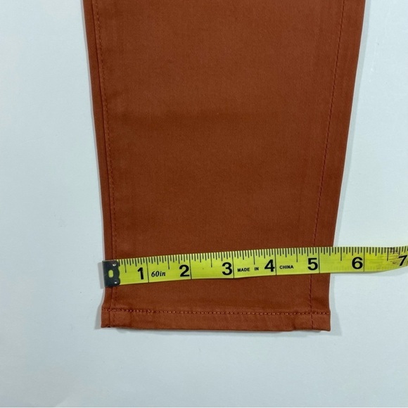 New Adriano Goldschmied Luscious Stretch Sateen Pants Farrah High Rise - Picture 9 of 10